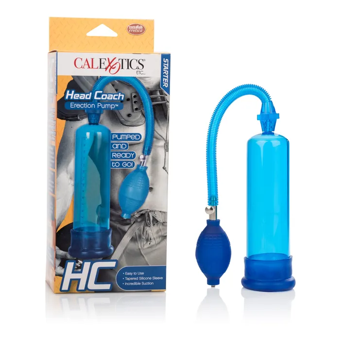 CalExotics Male Sex Toys Head Coach Penis Pump
