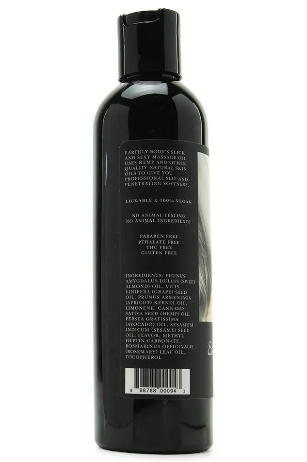 Edible Massage Oil 8oz236ml in Watermelon Pink Cherry Couples