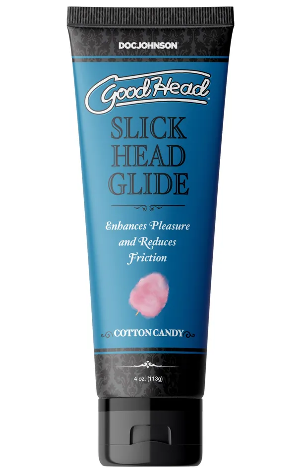 Enhancers Doc Johnson Goodhead Slick Head Glide Cotton Candy 4 Oz