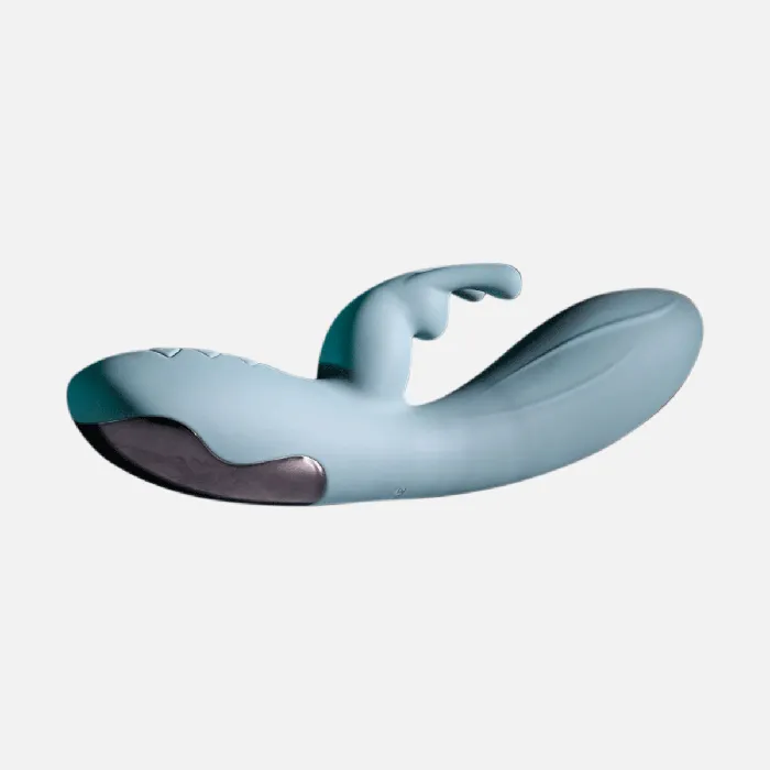 Evolved Boss Bunny Rabbit Vibrator Sky Blue Evolved Vibrators Evolved Boss Bunny Rabbit Vibrator Sky Blue Evolved Vibrators