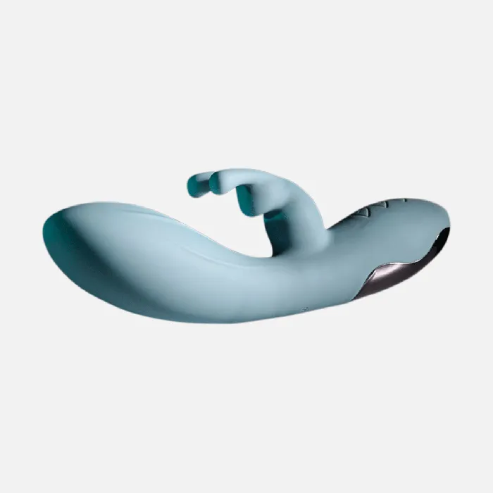 Evolved Boss Bunny Rabbit Vibrator Sky Blue Evolved Vibrators Evolved Boss Bunny Rabbit Vibrator Sky Blue Evolved Vibrators