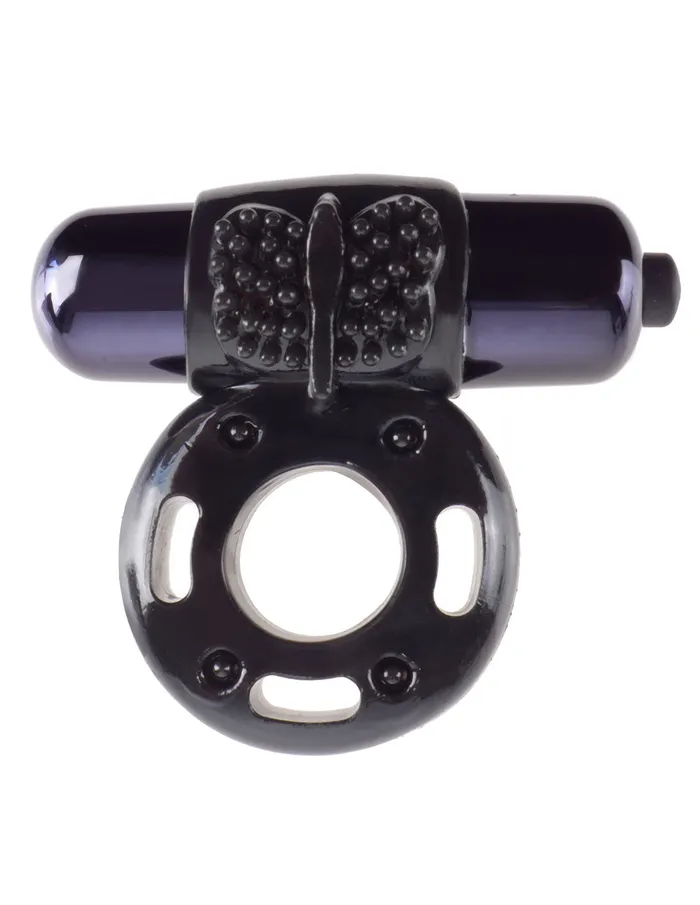 Fantasy CRingz Vibrating Super Ring Black Pipedream Male Sex Toys