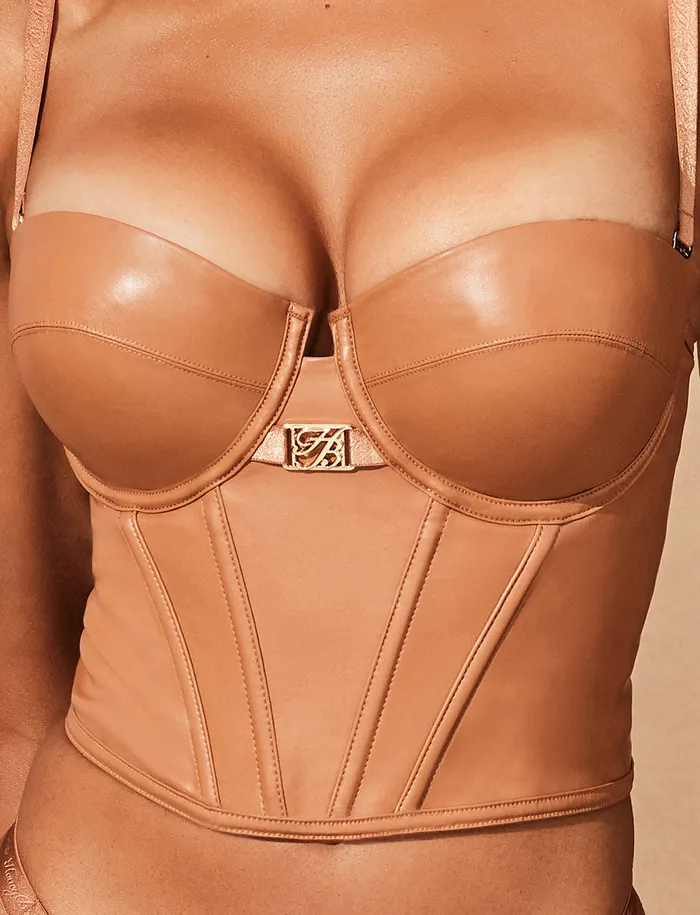 Honey Birdette Vibrators Emily Toffee Bustier