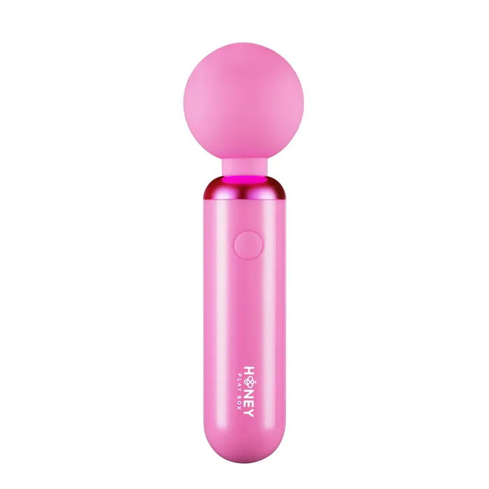 Honey Play Box Vibrators Pomi Wand Clit Teasing Wand Pink