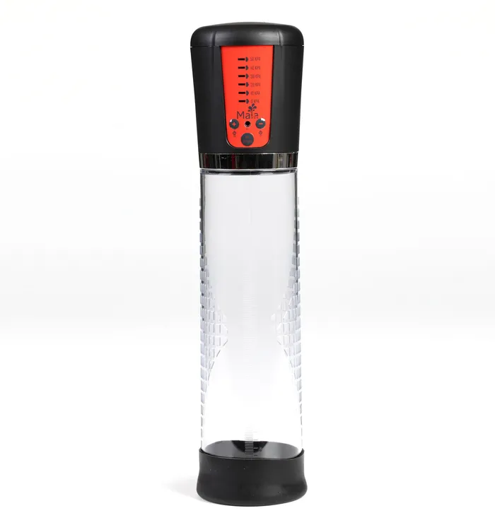 Jackson Rechargeable Penis Vacuum Pump Orange Maia Toys Male Sex Toys