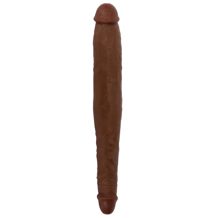 Jock Dildos JOCK 13 Tapered Double Dildo Chocolate