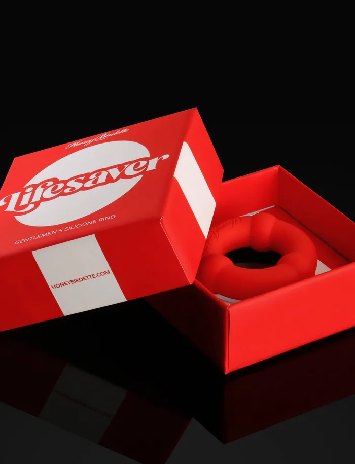Lifesaver Silicone Ring Honey Birdette US Male Sex Toys