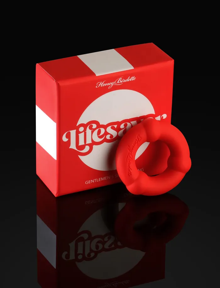 Lifesaver Silicone Ring Honey Birdette US Male Sex Toys