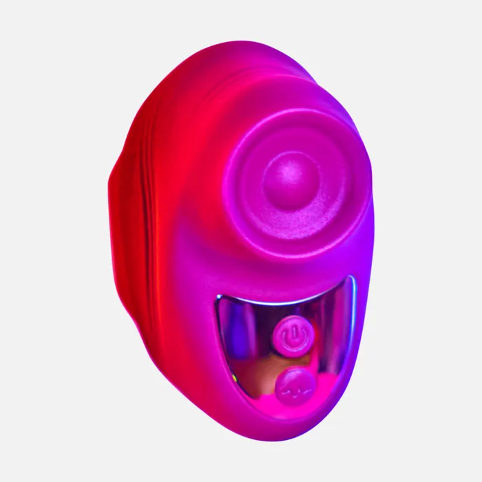 Love to Love Kisscool Finger Vibrator Iridescent Berry Female Sex Toys