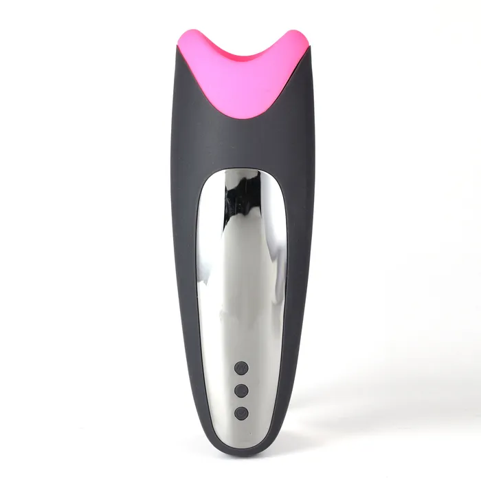 Maia Toys Male Sex Toys Piper USB Rechargeable Multi Function Masturbator With Suction Blackpink