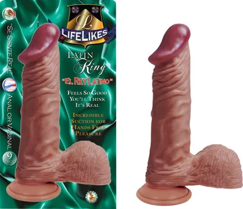 Nasstoys Anal Lifelike Latin King 9 Inch