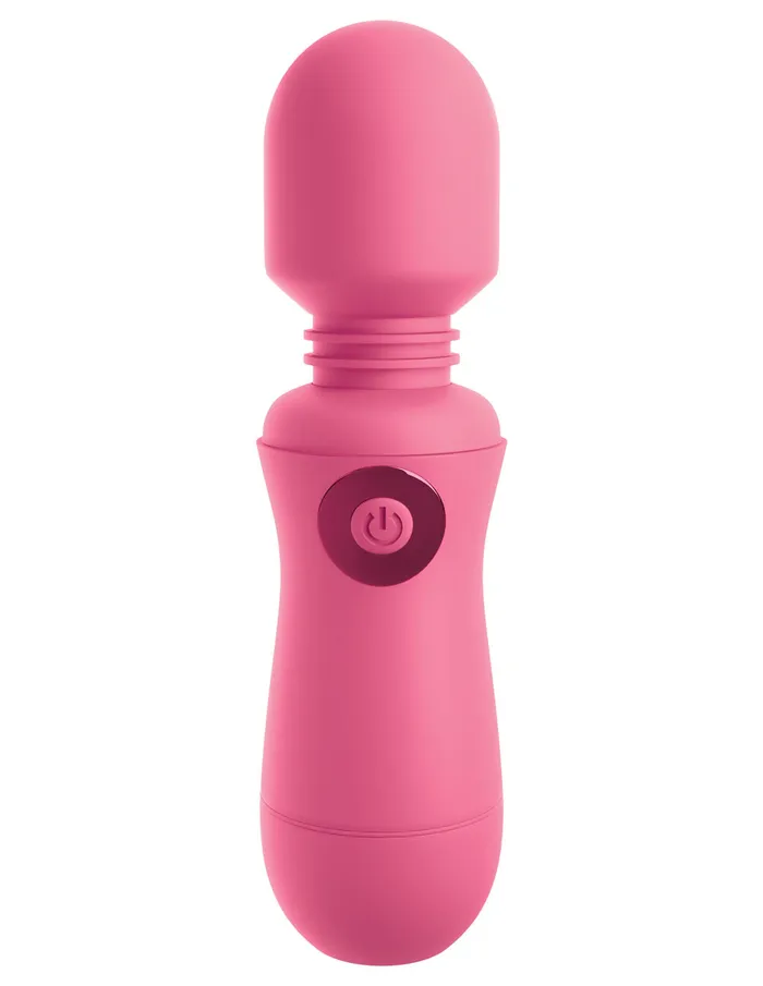Omg Wands Enjoy Rechargeable Vibrating Wand Pink Pipedream Vibrators