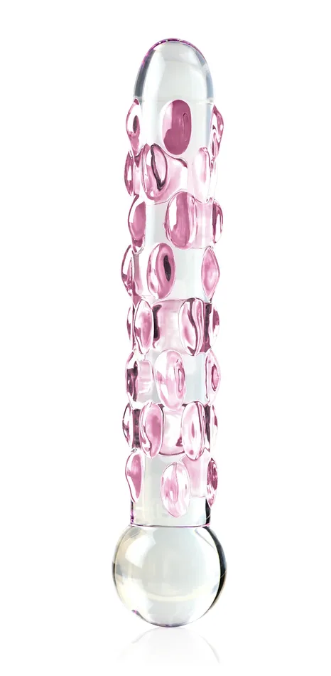 Pipedream Dildos Icicles No 7 Clear Pink