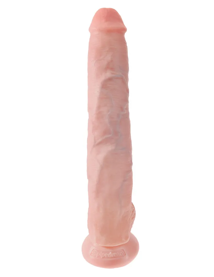 Pipedream Dildos King Cock 14 Inch Cock With Balls Light