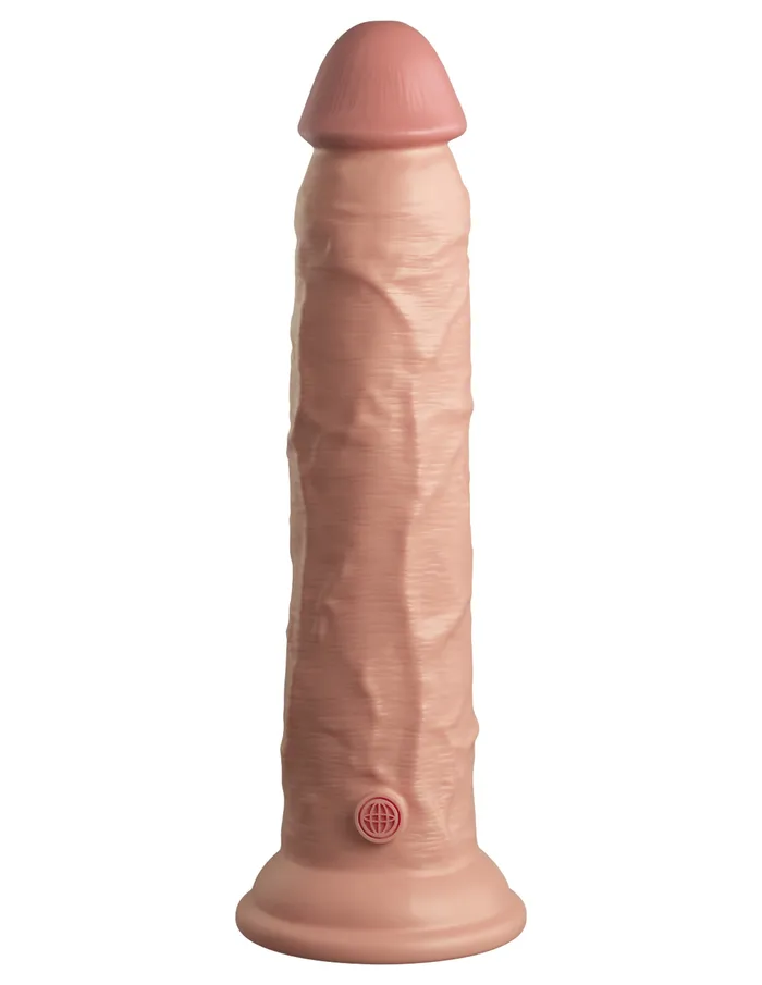Pipedream Dildos King Cock Elite 9 Inch Silicone Dual Density Cock Light