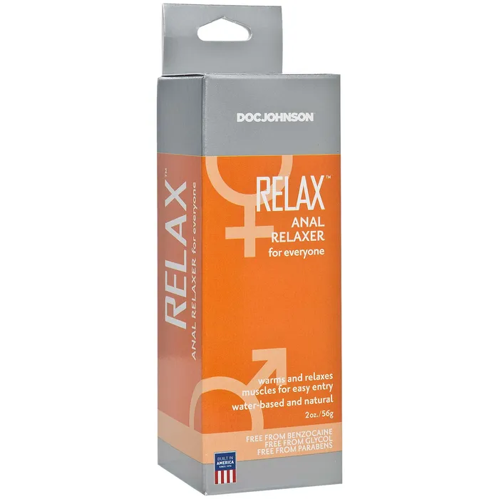 Relax Anal Relaxer for Everyone 2 Oz Boxed Doc Johnson Anal