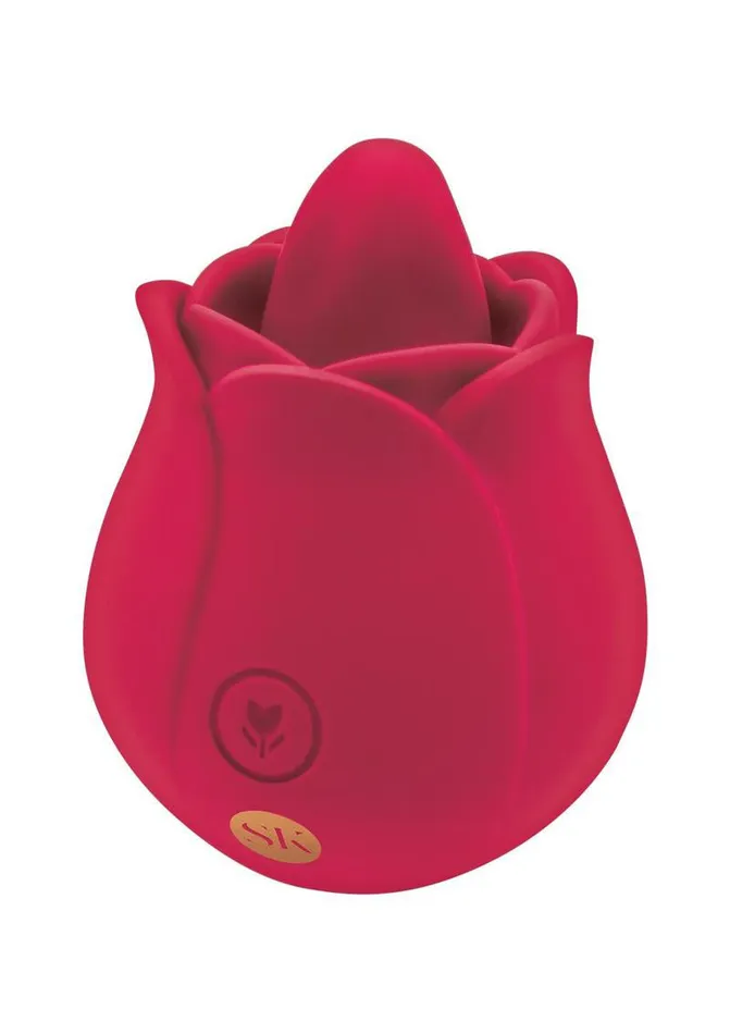 Rosegasm Rose Blossom Licker Red XGEN Vibrators