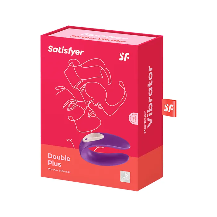 Satisfyer Vibrators Satisfyer Partner Plus Double Classic Plus