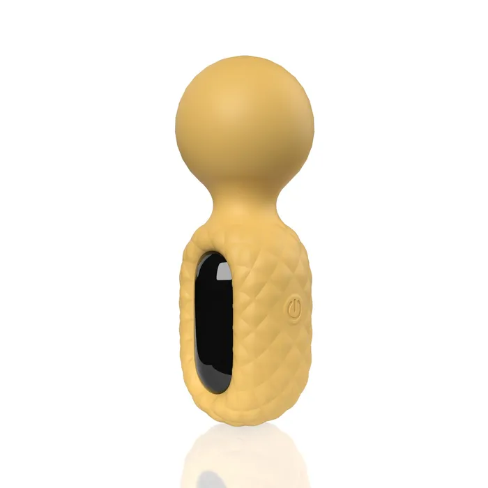 Screaming O Vibrators Screaming O Rebound Compact Power Wand Bumblee Yellow