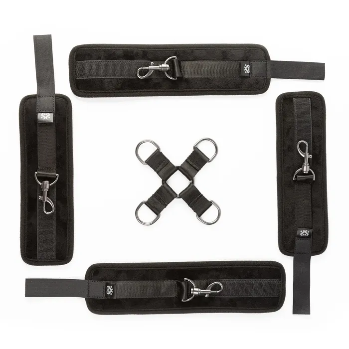 SEI MIO Anal Hog Tied and Satisfied Hog Tie Cuff Set