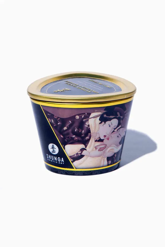 Shunga SHUNGA Vela con Aceite para Masajes Grande Vibrators