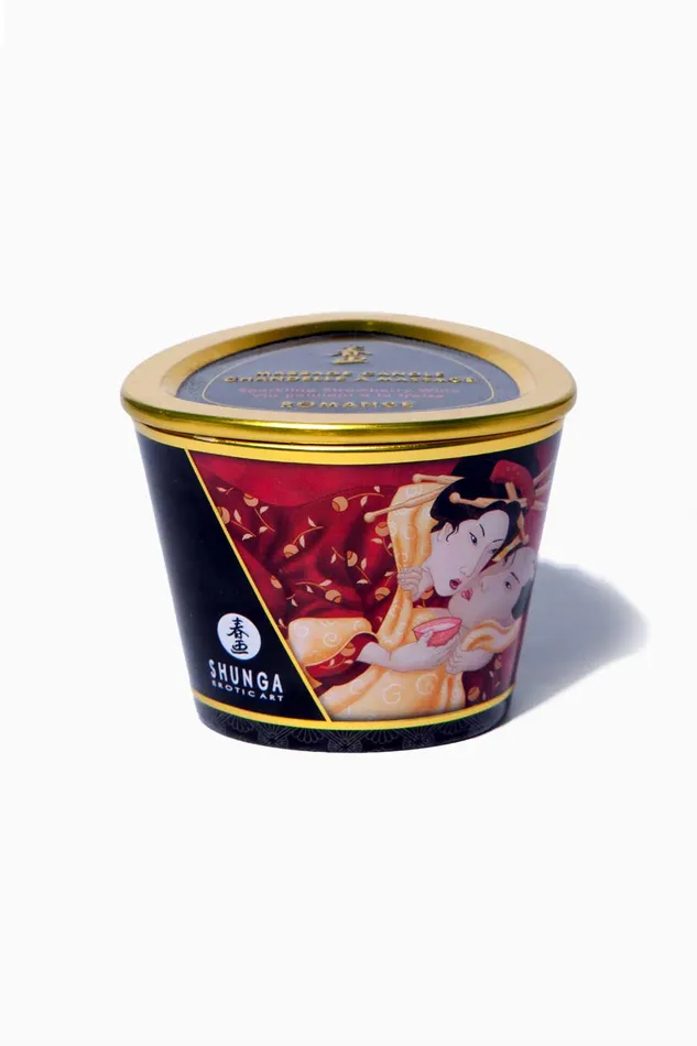 Shunga SHUNGA Vela con Aceite para Masajes Grande Vibrators