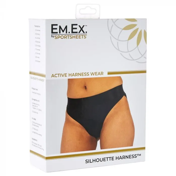 Sportsheets EmEx Active Harness Wear Silhouette XL ItsForMyFriend Female Sex Toys
