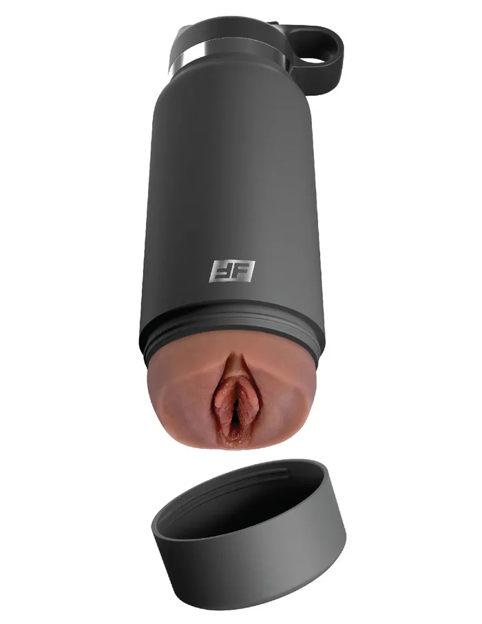 Vibrators Fuck Flask Secret Delight Grey Bottle Brown Pipedream