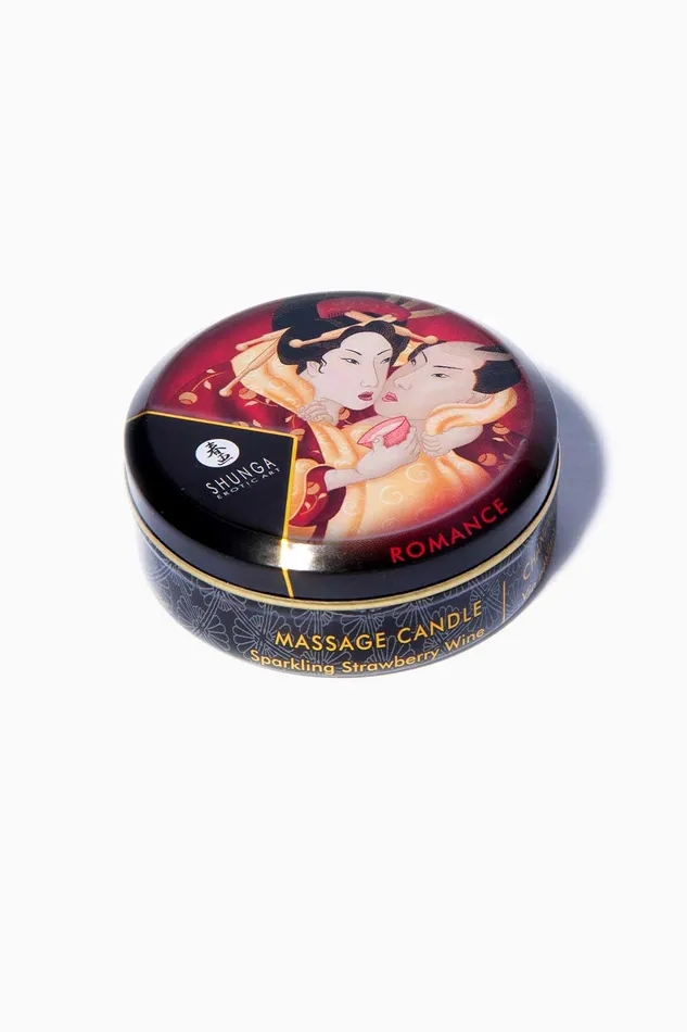 Vibrators Shunga SHUNGA Vela con Aceite para Masajes Pequea