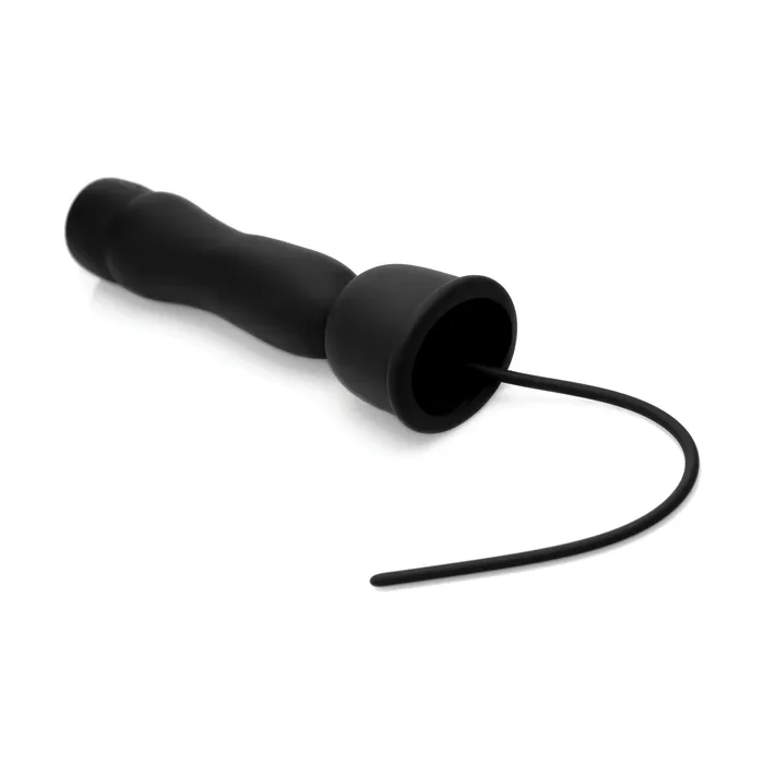 XR Brands 16x Penis Head Teaser With Urethral Sound Black Male Sex Toys