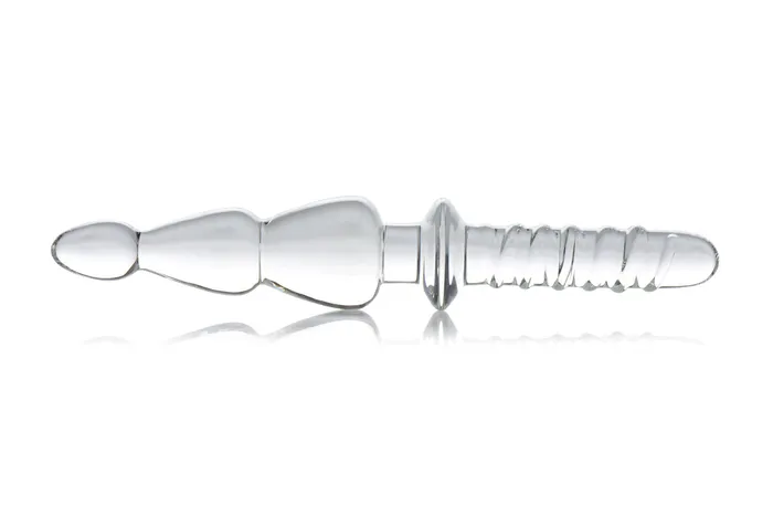 XR Brands Anal Saber Anal Links Glass Thruster