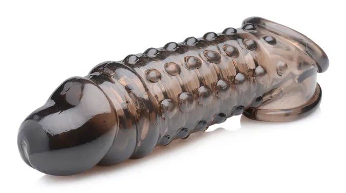 XR Brands Male Sex Toys 15 Inch Penis Enhancer Sleeve Smoke