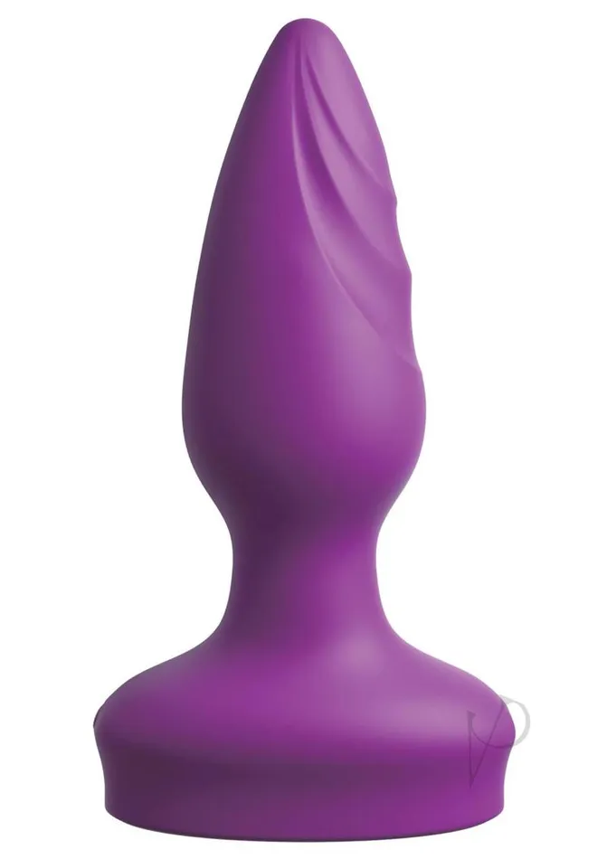 3 Some 3Some Wall Banger Silicone Rechargeable Remote Control Anal Plug Purple Anal