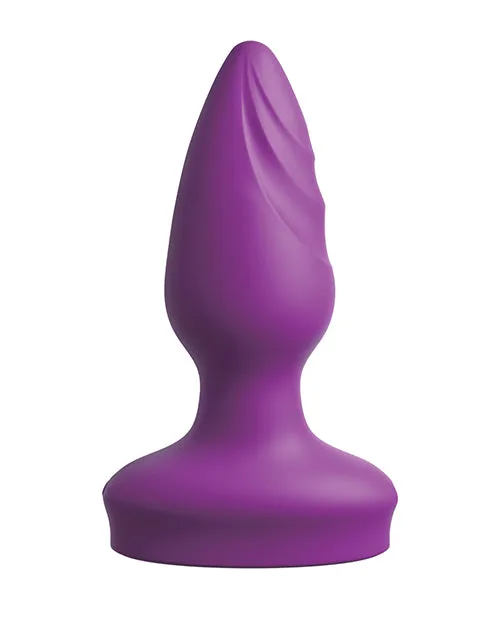 3 Some 3Some Wall Banger Silicone Rechargeable Remote Control Anal Plug Purple Anal