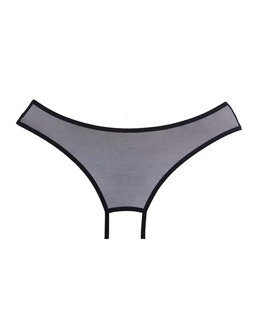 Adore Anal Adore Wild Nite Mesh Open Back Panty Black OS Adore Anal Adore Wild Nite Mesh Open Back Panty Black OS