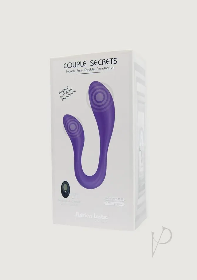 Adrien Lastic Female Sex Toys Couples Secrets 2 Silicone Vibrator with Remote Control Purple Adrien Lastic Female Sex Toys Couples Secrets 2 Silicone Vibrator with Remote Control Purple