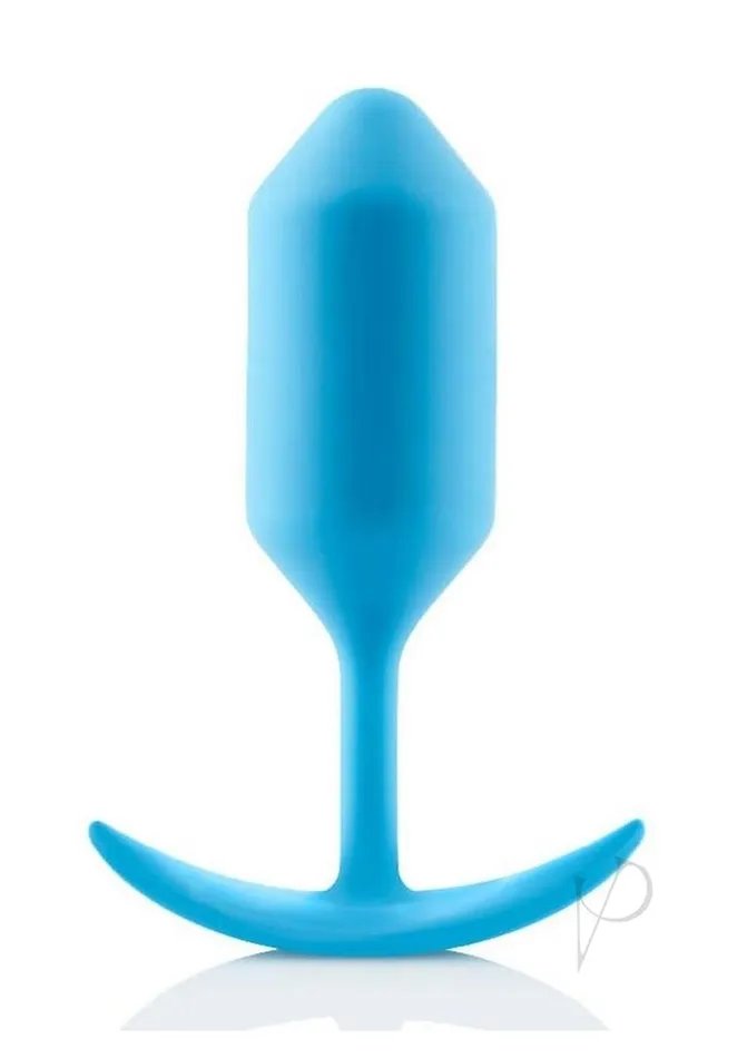 Anal B Vibe BVibe Snug Plug 3 Silicone Weighted Anal Plug Teal
