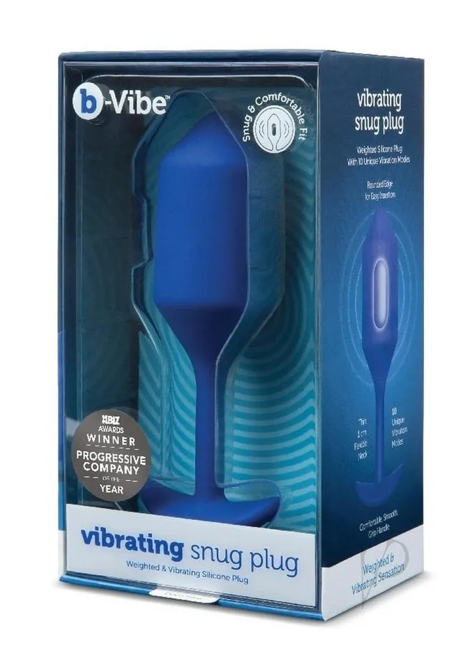 Anal B Vibe BVibe Vibrating Snug Plug 4 Rechargeable Silicone Anal Plug Navy Anal B Vibe BVibe Vibrating Snug Plug 4 Rechargeable Silicone Anal Plug Navy