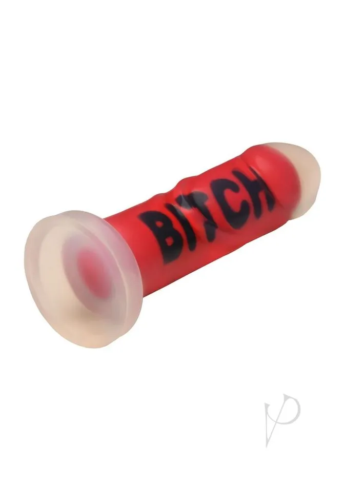 Anal Master Series BITCH Silicone Dildo RedBlackClear Master Series Anal Master Series BITCH Silicone Dildo RedBlackClear Master Series