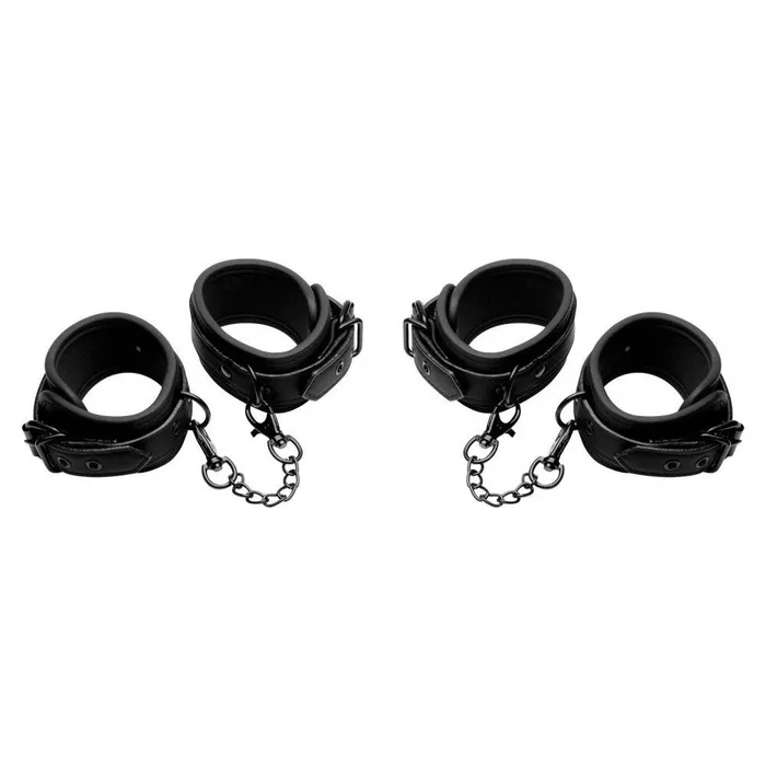 Anal Master Series Kinky Comfort Wrist and Ankle Cuff Set
