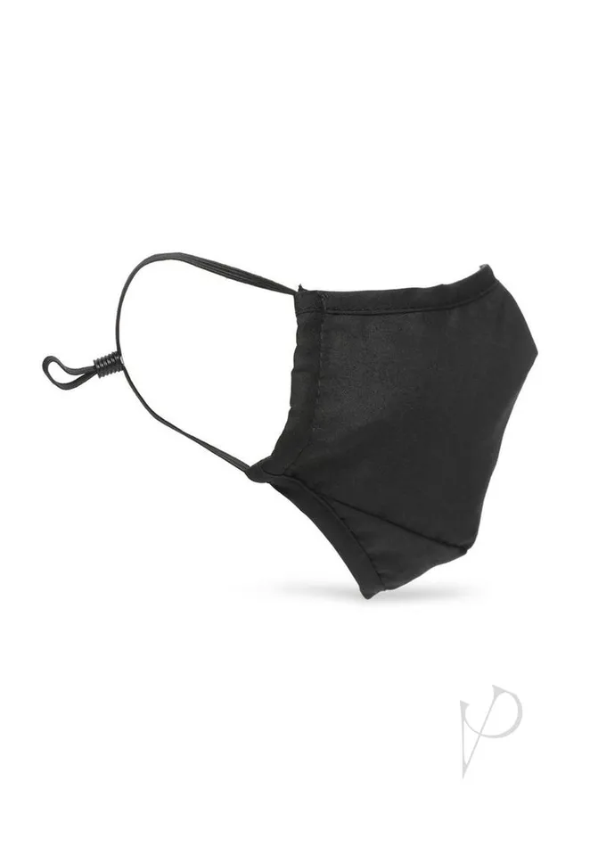 Anal Master Series Master Series Under Cover Ball Gag Face Mask Black