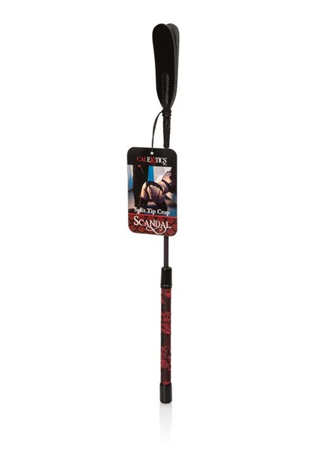 Anal Scandal Scandal Split Tip Crop Black