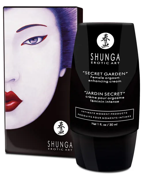 Anal Shunga Secret Garden Enhancing Cream for Her 1 oz Shunga