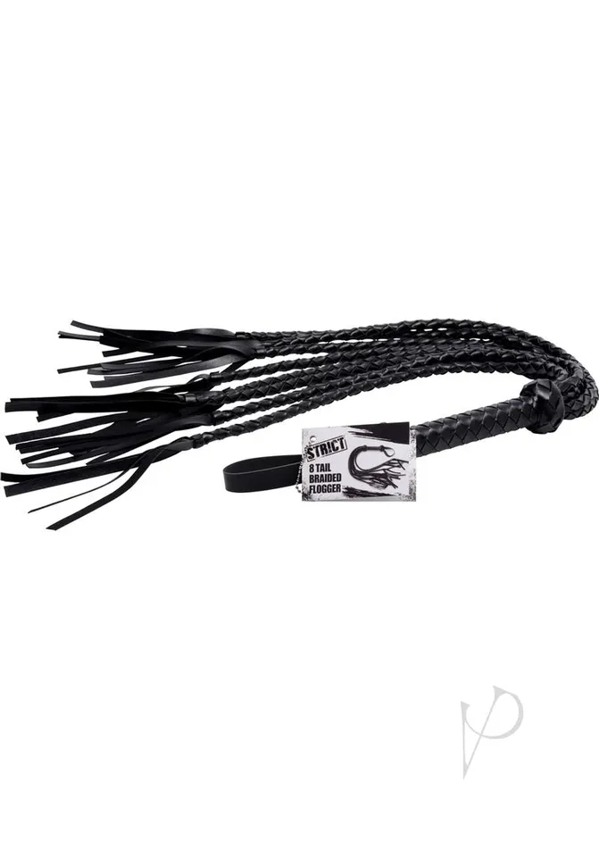 Anal Strict Strict Braided Flogger Black