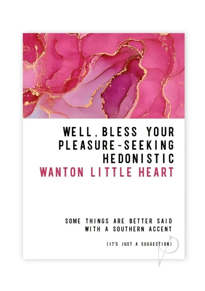 Anal Warm Human Warm Human Wanton Heart Greeting Card