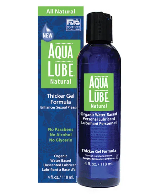 Aqua Lube Vibrators Aqua Lube Natural 4 oz Bottle