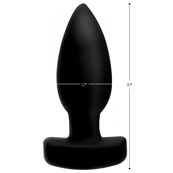 Ass Thumpers Anal The Taper 10X Smooth Silicone Remote Control Vibrating Butt Plug