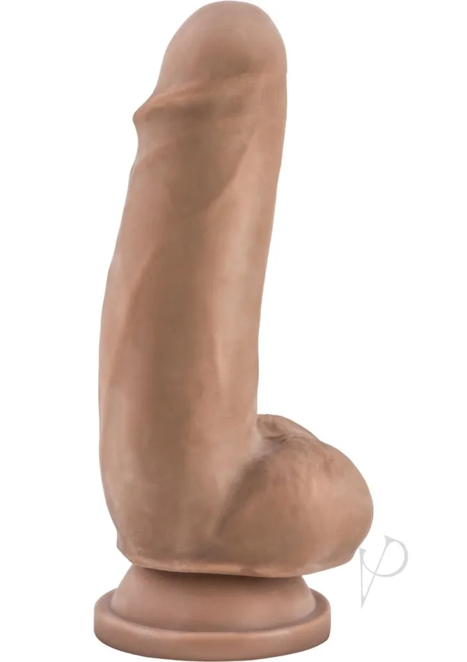Au Naturel Dildos Au Naturel Sensa Feel El Gordo Dildo 7in Caramel
