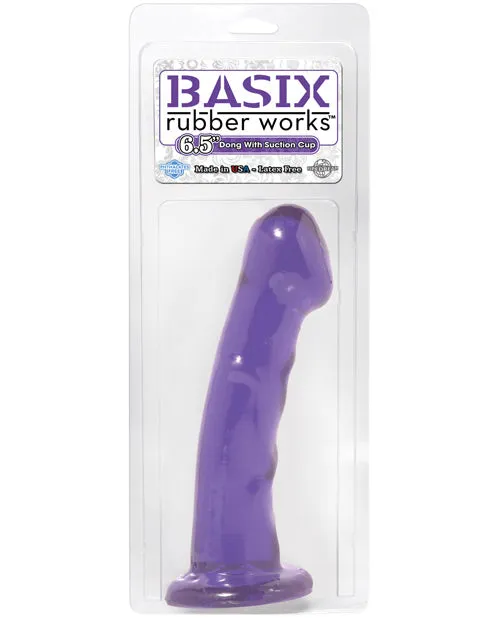 Basix Rubber Works Dildos Basix Rubber Works 65 Dong Purple Basix Rubber Works Dildos Basix Rubber Works 65 Dong Purple