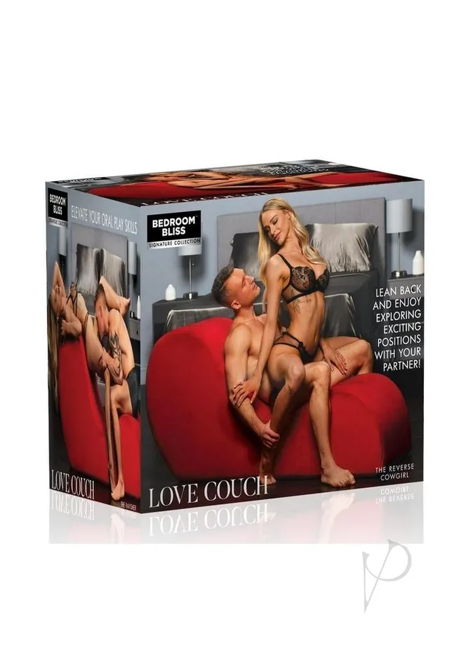 Bedroom Bliss Vibrators Bedroom Bliss Love Couch Red